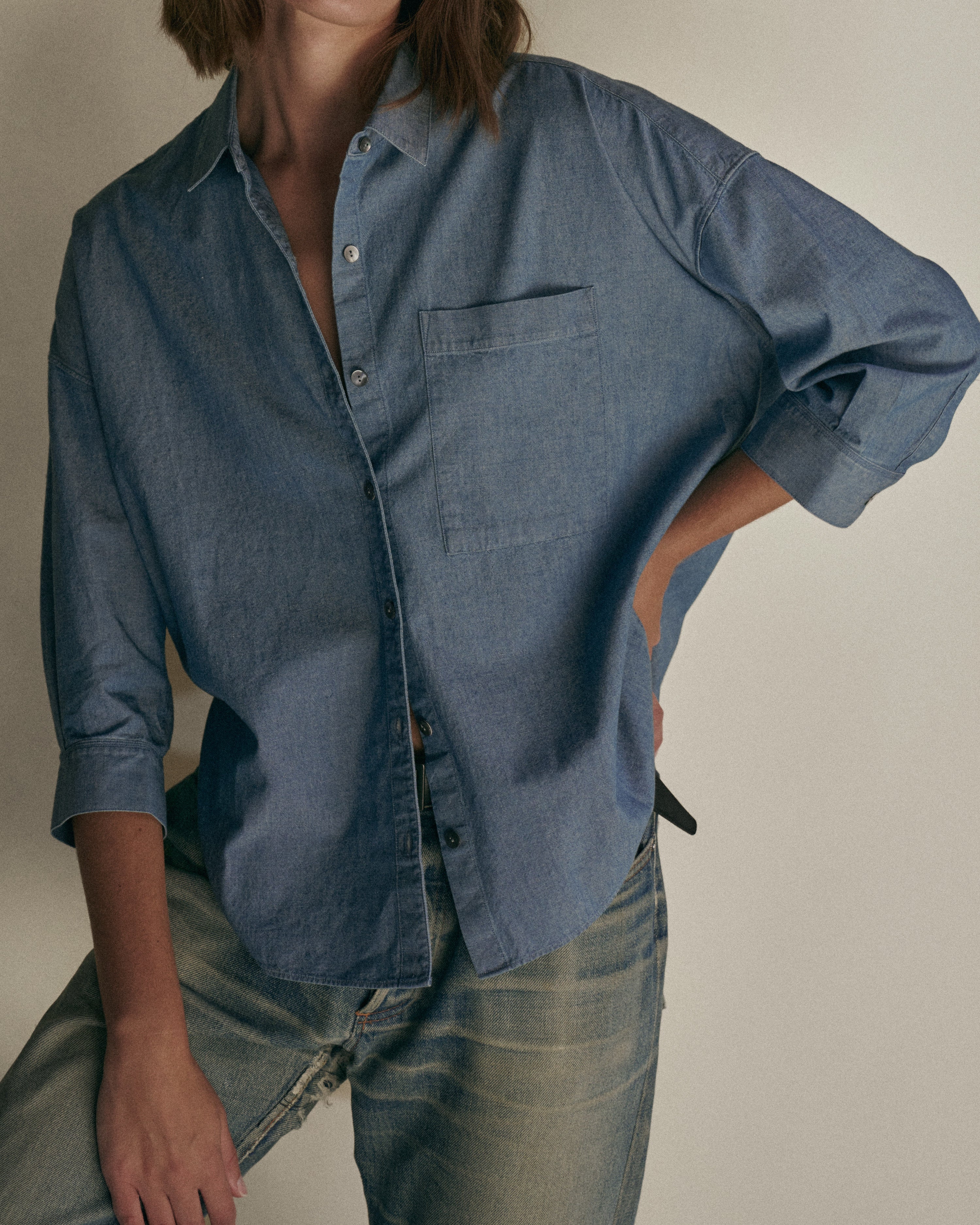 Baker's Apprentice | Indigo Dyed Chambray