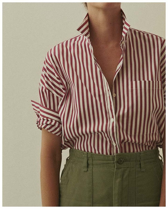 Baker's Apprentice in Claret Stripe