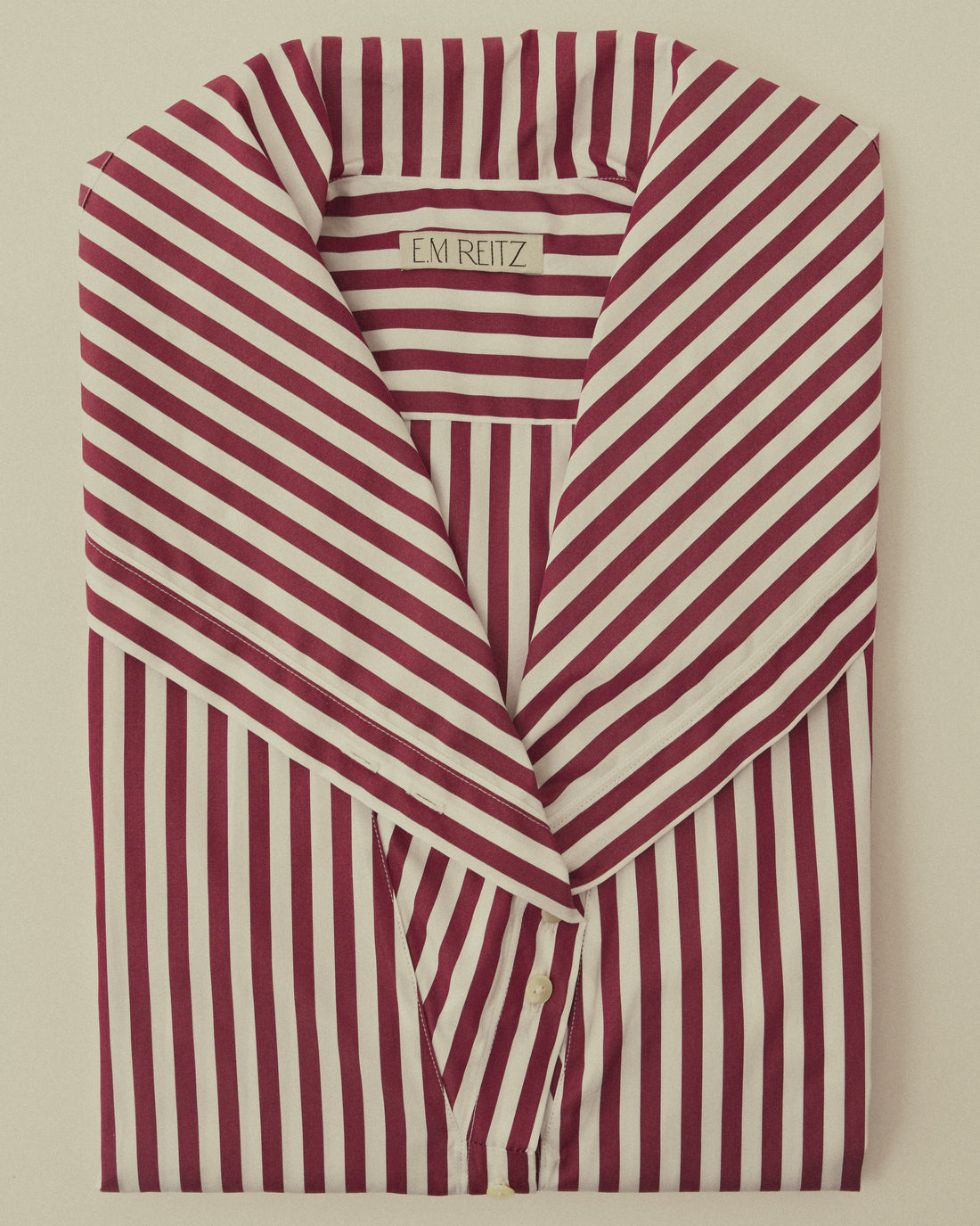 Kingfisher | Claret Stripe