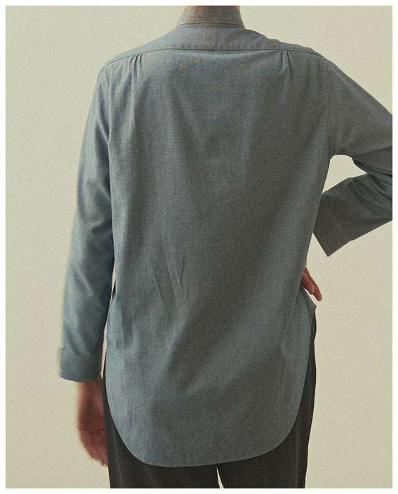 Mirador in Indigo Dyed Chambray