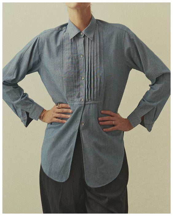 Mirador in Indigo Dyed Chambray
