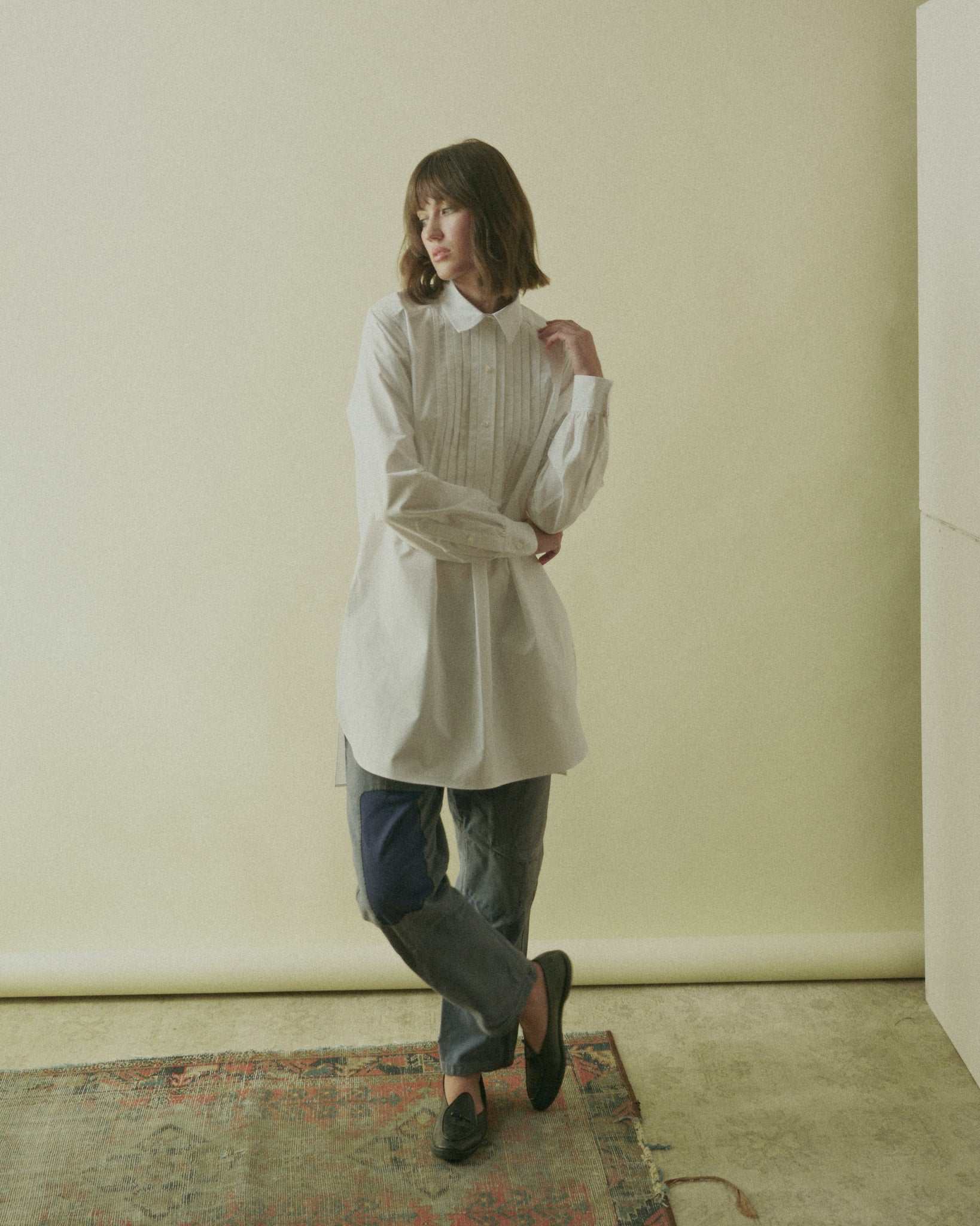 Tunica Operis | White Poplin