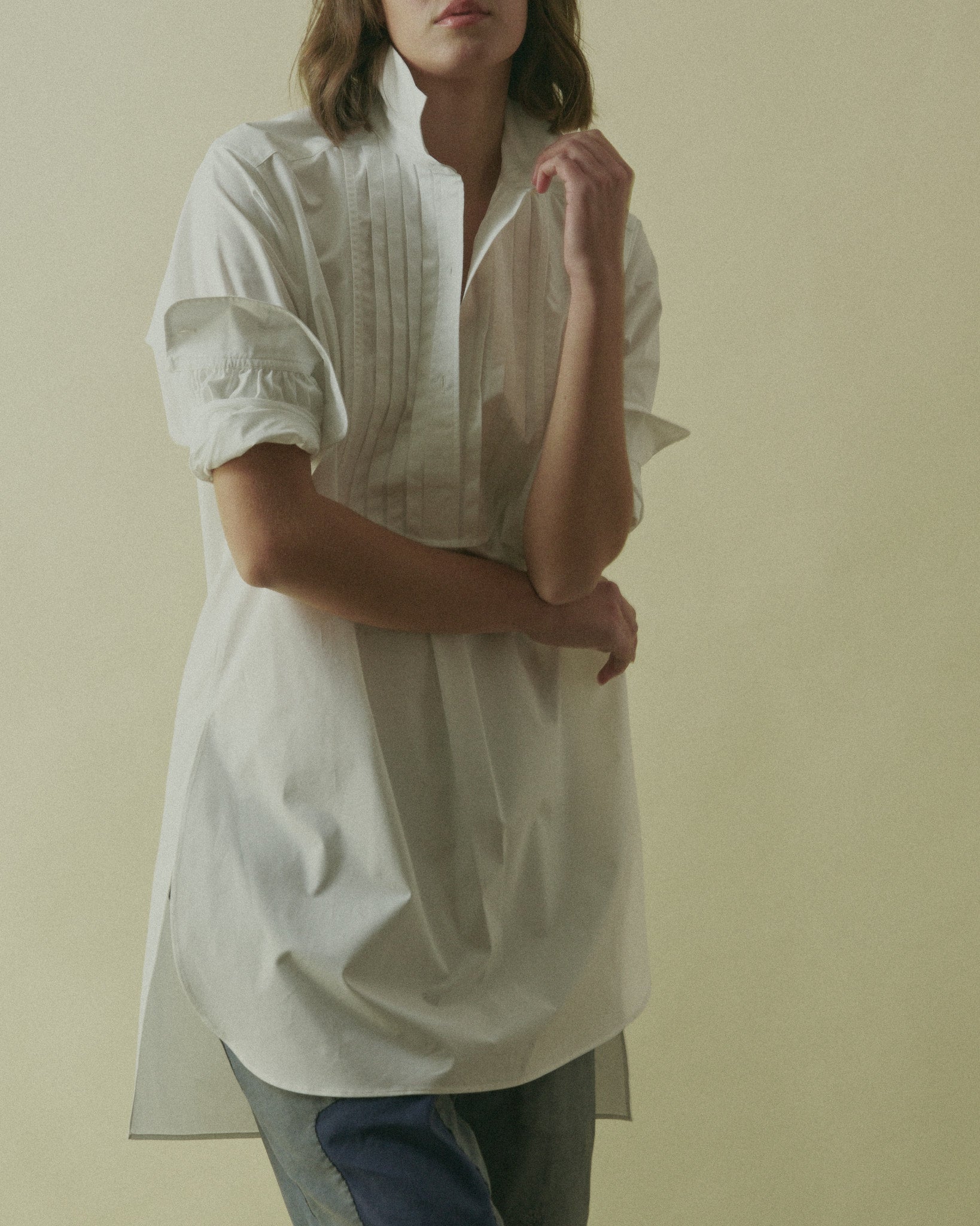 Tunica Operis | White Poplin