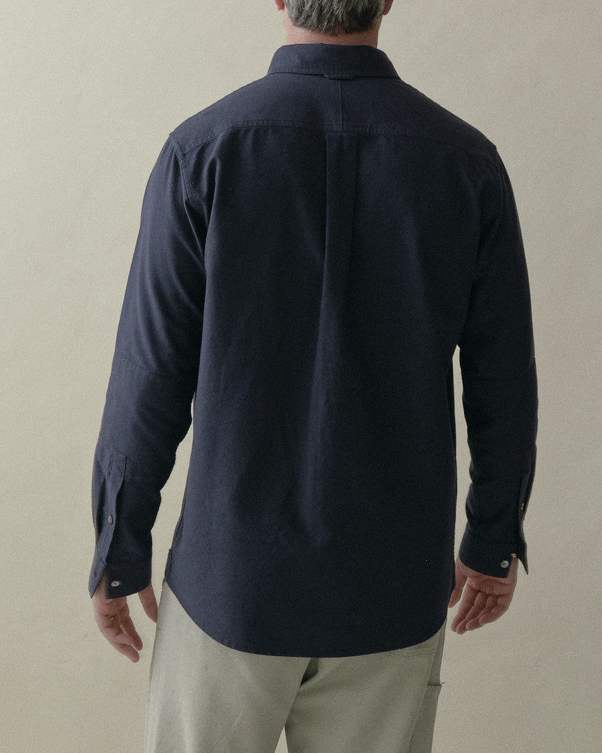 Scout's Honor | Inky Navy Japanese Oxford