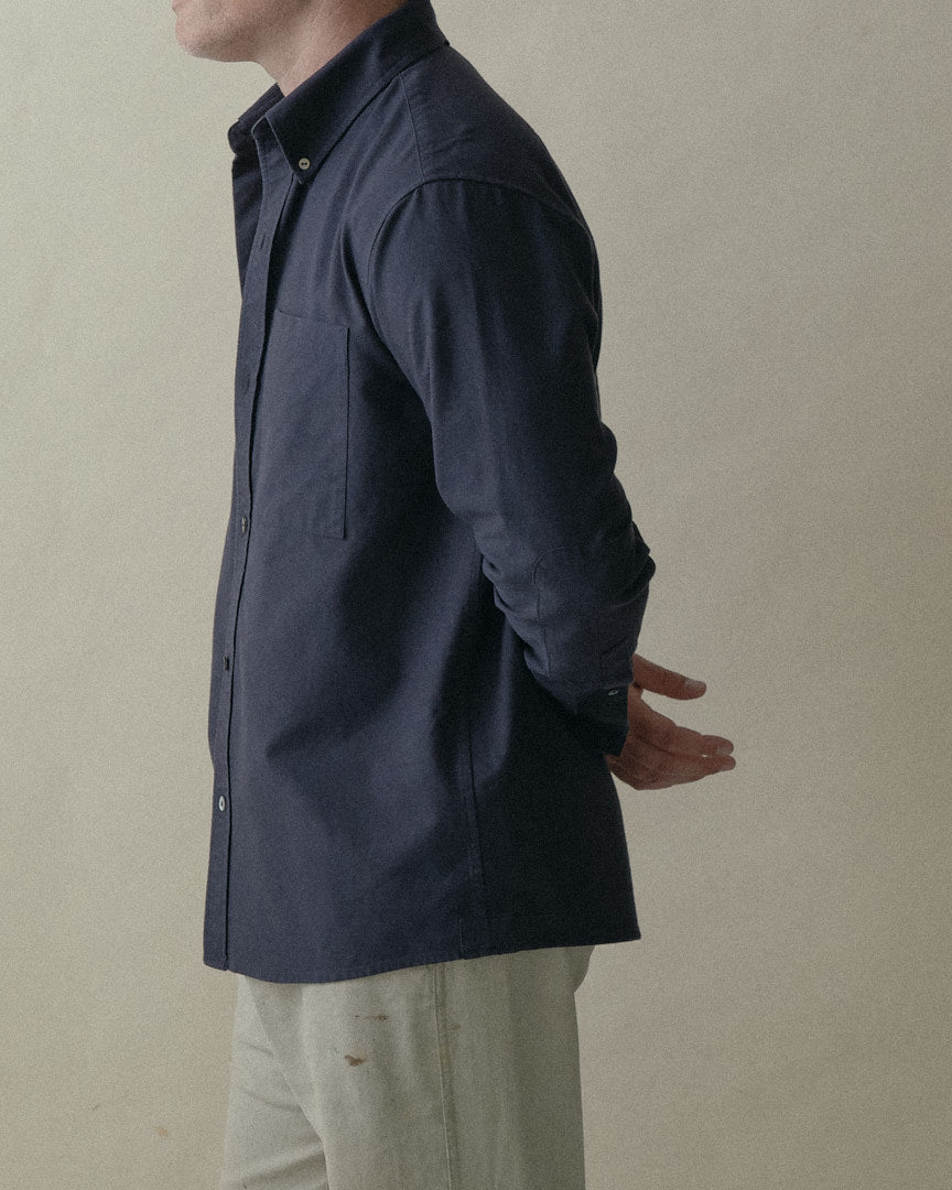 Scout's Honor | Inky Navy Japanese Oxford